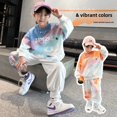 thumbnail image 2 of Traje de moda de otoño para niños, sudadera, conjunto de 2 piezas, estilo informal, versión coreana, ropa para niños al por mayor, 2 of 5