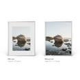 thumbnail image 4 of Aluminum Metal and Glass Single Picture Frame 8.5x11, 4 of 7
