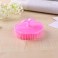 thumbnail image 4 of Masaje de cabeza de plástico Champú para el cuero cabelludo Lavado del cuero cabelludo Masajeador para el cabello Cepillo Peine Sywqhk Cuidado Belleza, 4 of 5