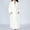 Beige, variant on Belgian Luxurious Robe Ultra Plush Faux faux Fleece Sherpa Trim with 2 Pockets and Belt
