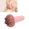 thumbnail image 3 of 5  Bead Massage Roller Handheld 360 Degree Rotating Slimming Rotating Roller Ball for Skin Care, 3 of 7