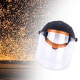 thumbnail image 1 of DYNWAVECA Welding Face Cover with Flip Front Visor Multifunctional Full Protection Welder Face for , Forestry Gardening Transparent, 1 of 10