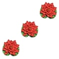 thumbnail image 1 of Destyer EVA Artificial Lotus Replacement Vivid Simulation Outdoor Garden Landscaping Photography Fake Water Flower Red 3Set, 1 of 6