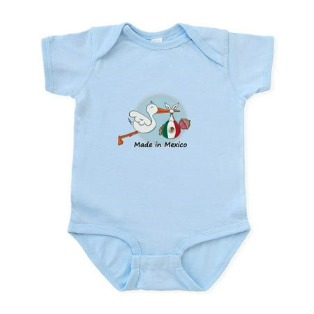 

CafePress - Stork Baby Mexico Infant Bodysuit - Baby Light Bodysuit Size Newborn - 24 Months