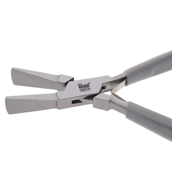 The Beadsmith Duck-Bill Pliers to Flatten or Loop Metal Wire and Sheets, Jewelry Making Supplies