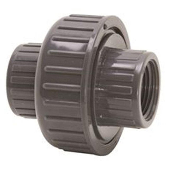 Mueller Industries 281012 PVC Schlage 80 Threaded Fip Union, 1.5 in.