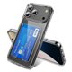 thumbnail image 2 of Compatible For iPhone 17 Pro Max Clear Case TPU + PC + Acrylic Cell Phone Case with Card Holder, 2 of 5