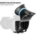 LYUCamera Viewfinder, Professional 3.0X Magnification LCD Viewfinder