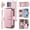 Pink, variant on Compatible with Motorola Moto G 5G 2025 Wallet Phone Case Tempered Glass Screen Protector Bling Glitter Crossbody Lanyard Strap Flip Zipper Purse Card Holder Cell Cover for G5G 5 G G5 Women Men Green