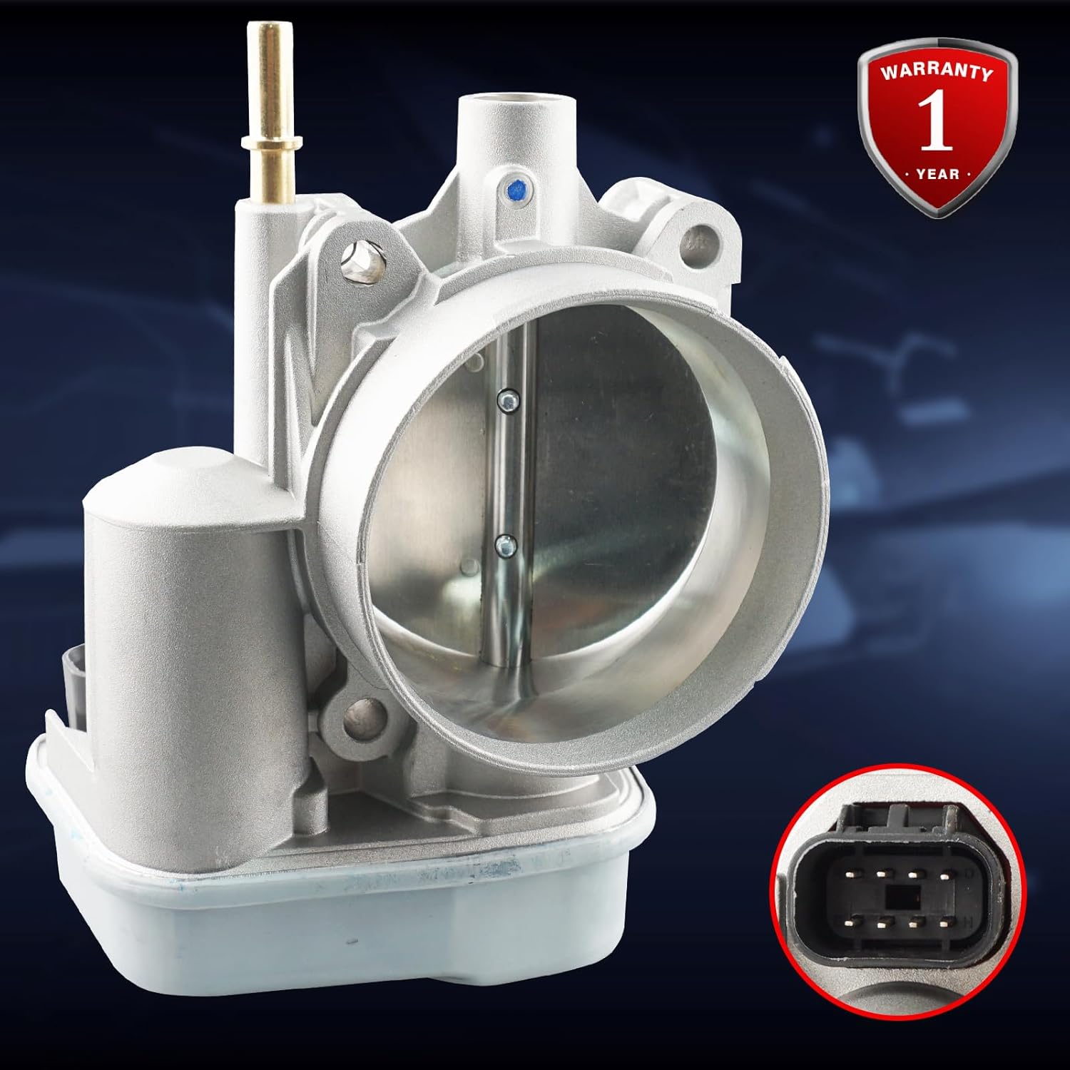 MACAX Electronic Throttle Body Assembly S20064 Compatible with Chevrolet GMC Buick Hummer Pontiac Trailblazer Colorado Impala Canyon Envoy Rainier H3 3.5L 3.7L 4.2L 5.3L L5 L6 V8 Replaces 12568580
