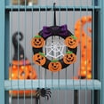 thumbnail image 2 of CSChome Wreath Reusable Fabric Wreath Spooky Ghost Festival Party Decor Ornamental Unique Wreath, 2 of 6