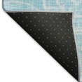 thumbnail image 3 of Addison Rugs Mayfield Washable Coastal Nautilus Aqua Rectangle Rug, 5' x 7'6", 3 of 6