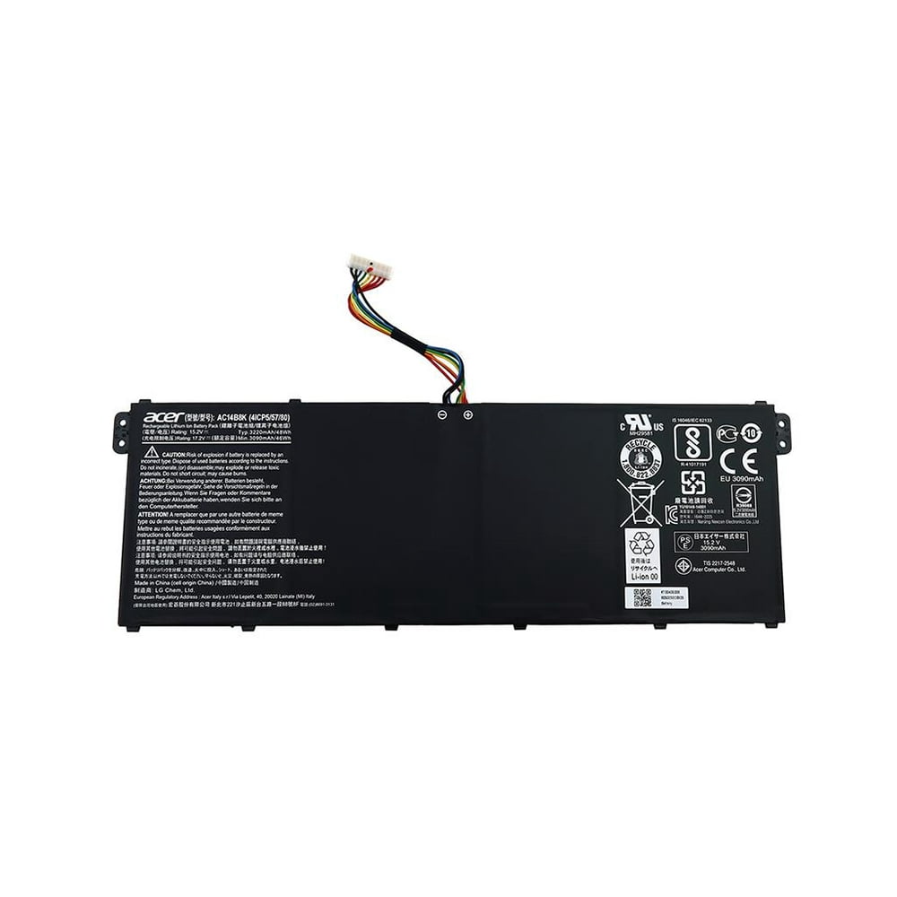 Аккумулятор acer ac14b8k
