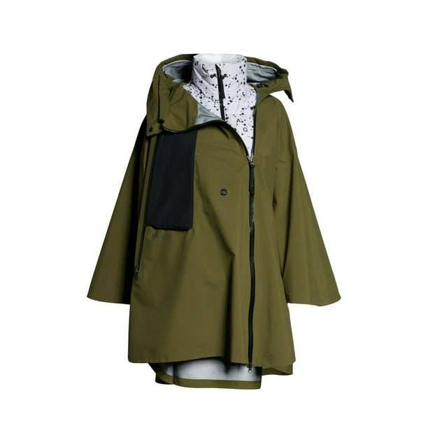 Nike Nike Lab Womens Acg Gore Tex 3 In 1 Poncho Jacket Green Ar4542 395 New L Walmart Com Walmart Com