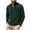 Green, variant on Mens Flannel Shirt Jacket, Quilted Lined Plaid Shirt Long Sleeve Button Down Hoodie Jackets Red S