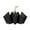 Black, variant on Cartoon Duck Handle Umbrella, Cute Folding Duckhead Umbrella with Wooden Handle, Compact Small Travel Umbrellas For Outdoor Rain Sun