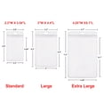 thumbnail image 4 of MUKA 50 Pcs Translucent Retractable Badge Reels with Vertical Style ID Card Badge Holders Sets, 4 of 8