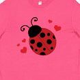 thumbnail image 4 of Inktastic Lady Bug and Hearts Youth T-Shirt, 4 of 5