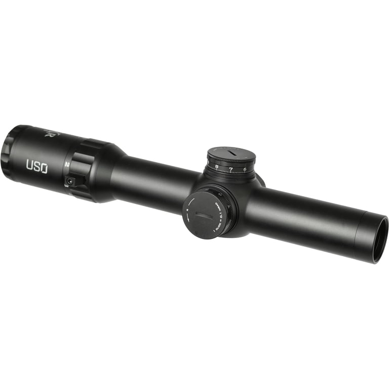 U.S. Optics SXR 1-6x28mm LPVO 34 mm Tube Rifle Scope, Second Focal