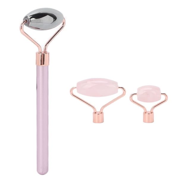 Masajeador De Rodillos De Belleza, Rodillo De Estiramiento Facial Para Alisar El Masaje, Alivio De La Tensión De La Mandíbula Resistente Al Desgaste Firme Para Viajes A Casa Para Cergrey Face Massage Roller