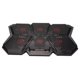 thumbnail image 2 of Enfriador para computadora portátil 2600 ± 10% RPM 73.25CFM 6 ventiladores ultra silenciosos Altura ajustable con puertos USB duales para computadoras portátiles de 12 a 17 pulgadas, 2 of 5