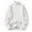 White, variant on Men's Turtleneck Sweater Slim Fit Turtle Neck Sweater for Men Long Sleeve Pullover Sweater Thermal Sweater Wine L