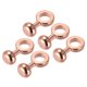 thumbnail image 1 of Monedero Correa Anillos, 5uds 20mm O Anillo Metal Remaches Pernos Reemplazo Hebillas para Bolsa Artesanía Bricolaje Accesorios, Rosa Oro Unique Bargains hebillas, 1 of 4