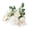 White, variant on Farfi Artificial Flower Fadeless Not Wither No Watering Nordic Style Easy Care Artificial Rose Hand Bouquet for Wedding (Pink)