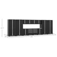 thumbnail image 4 of NewAge Products Pro Series Black 14-Piece Garage Storage Cabinet Set, 4 of 10