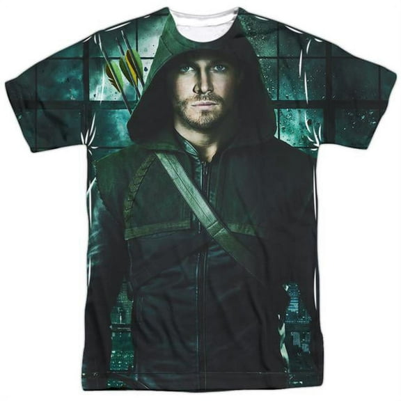 Arrow - Two Sides (Front/Back Print) - Short Sleeve Shirt - Small