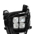 thumbnail image 3 of Fog Lights LED with Switch Wire Harness Black 4 Eyes DRL For Kia Sorento 19+, 3 of 7