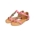 thumbnail image 5 of New Women CHeRISH Flying-5 Leatherette Palm T-Strap Thong Flat Sandal Size, 5 of 5