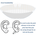 thumbnail image 5 of Breathable Earrings Support Pads, Earring Lobe Support Patches Ear Patches Heavy Earrings Stabilizers Large Earring Patches Stickers Transparent Earring Pierced Protectors Backs, 5 of 8