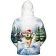thumbnail image 2 of Hello Winter Shiba Inu Frosty Morning Walk Welcome Snowy Christmas All Over Print 3D Hoodie Unisex Merch Hoodies Shibas Dog Lovers Gifts Idea - 02018, 2 of 6