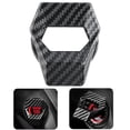 thumbnail image 6 of Car Carbon Fiber Engine Start Stop Push Button Switch Cover Trim Accessories, 6 of 10