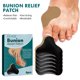 thumbnail image 4 of 6pcs Hallux Valgus Corrección Patches Protección Hallux Valgus Pegatina ortopédica Grandes pies Pegatinas de cuidado de pulgar de hueso, 4 of 9