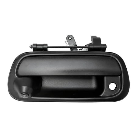 Master Tailgaters Textured Black Tailgate Handle with Backup Camera Replacement for Toyota Tundra 2000-2006