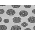 thumbnail image 1 of Ahgly Company Indoor Rectangle Patterned Gray Goose Gray Area Rugs, 5' x 7', 1 of 6