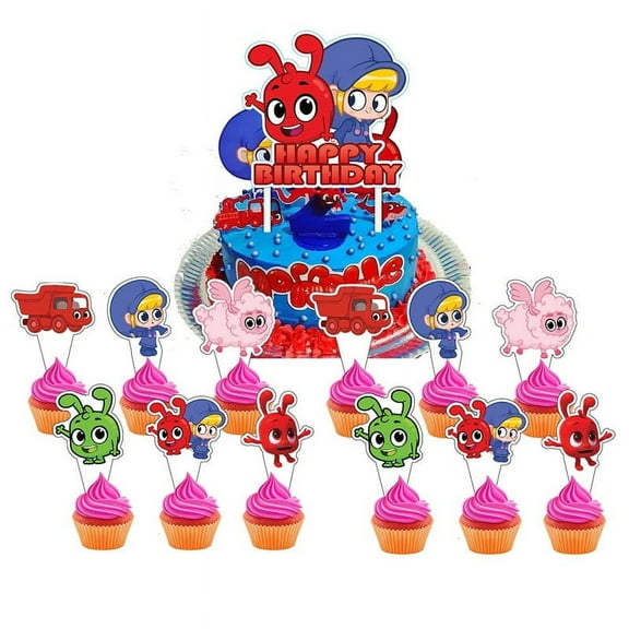 My Magic Pet Morphle Cake Topper CupcakeS Set Birthday Party Supplies Decoration Decor Kit