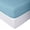 Light Blue, variant on 700 Thread Count 3 Piece (1- Fitted Sheet + 2- Pillow cover) Quality 30 Inch Deep Pocket 100% Egyptian Cotton Color Light Blue Solid Size Queen