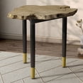 thumbnail image 6 of Mil Solid Wood End Table Base, Black, 6 of 11