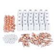 thumbnail image 2 of Air Plasma Cutter Consumables,130pcs Plasma Cutting Tip Shield Cup Tip Plasma Cutting Tip Performance Driven, 2 of 7