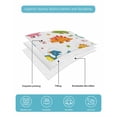 thumbnail image 4 of Twin Quilt Bedding Set, Cute Dinosaur Reversible Summer Quilt 3 Pieces, Cartoon Dino Funny Boys Girls Children Lightweight Bedspreads Coverlets with 2 Pillow Shams for All Seasons, 4 of 5