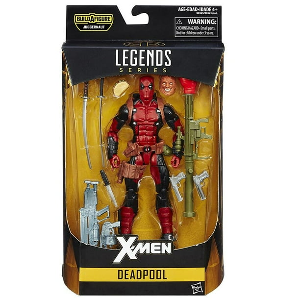 Marvel Ml Legends x man Deadpool figura de accion movible superheroe articulaciones modelo de coleccion de munecas regalos para amigos y ninos Walmart en linea