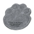 thumbnail image 5 of Piedra conmemorativa de la pata del animal doméstico, piedra conmemorativa del jardín del animal doméstico de la resina resistente a la intemperie para el jardín al aire libre, 5 of 5