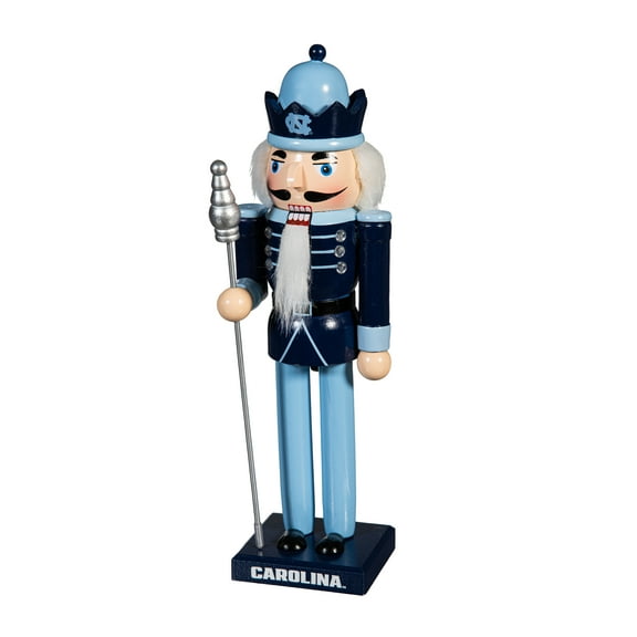 North Carolina Tar Heels 12" Wooden Nutcracker Statue