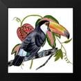 thumbnail image 2 of Wang, Melissa 12x12 Black Modern Framed Museum Art Print Titled - Toco Toucan II, 2 of 5