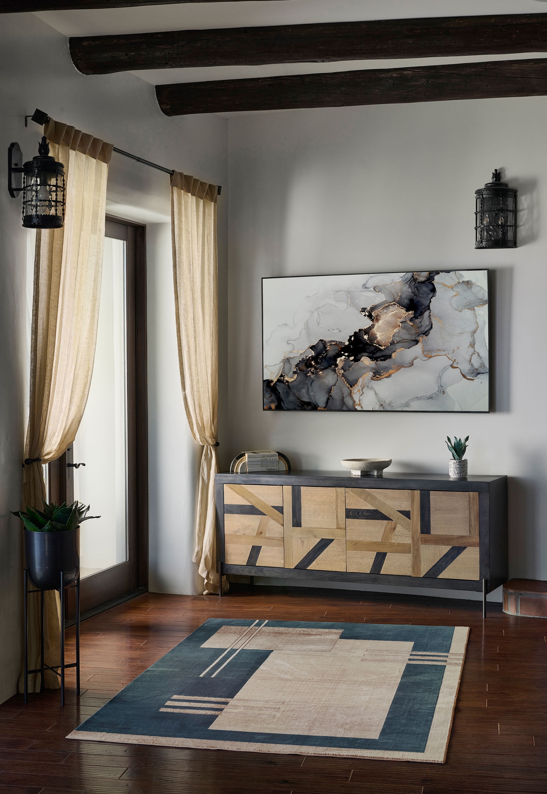 ECARPET Sorelle Contemporary Area Rug for Living Room, Bedroom, Dining Entrance, Hallway and More.