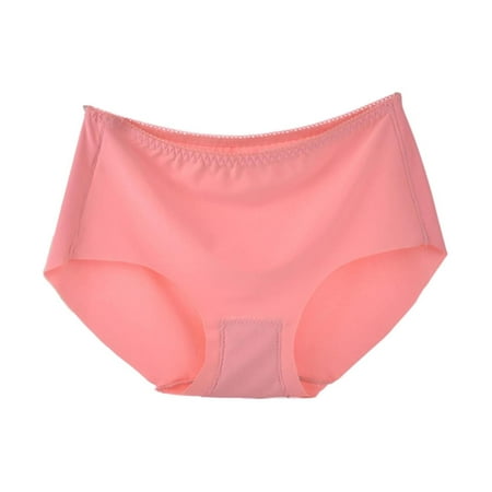 

Women Underwear Panties Girls Panties Comfortable Not Crotch Breathable Mid-Waist Brief Stretchy Female Underpanty Panties Comfort Undergarments