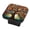 Design01, variant on Hitch Cover Fits For 2-Inch Hitch,Lemon, Leaf And Flower Pattern On A Black Backgroundrubber Trailer Hitch Cover Tube Plug Insert,Car Exterior Accessories, Receiver Tube Hitch Plug